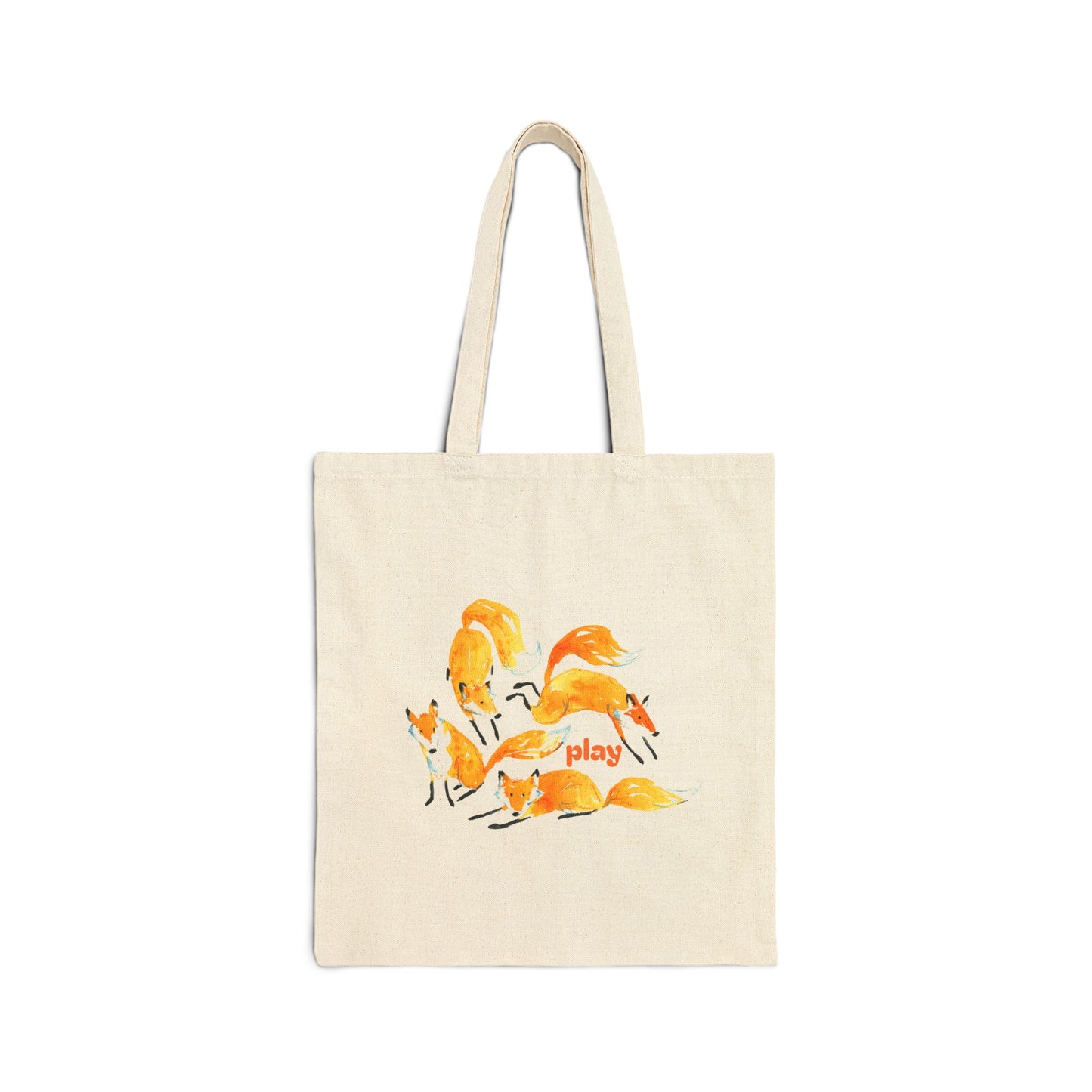 Play Cotton Canvas Tote Bag