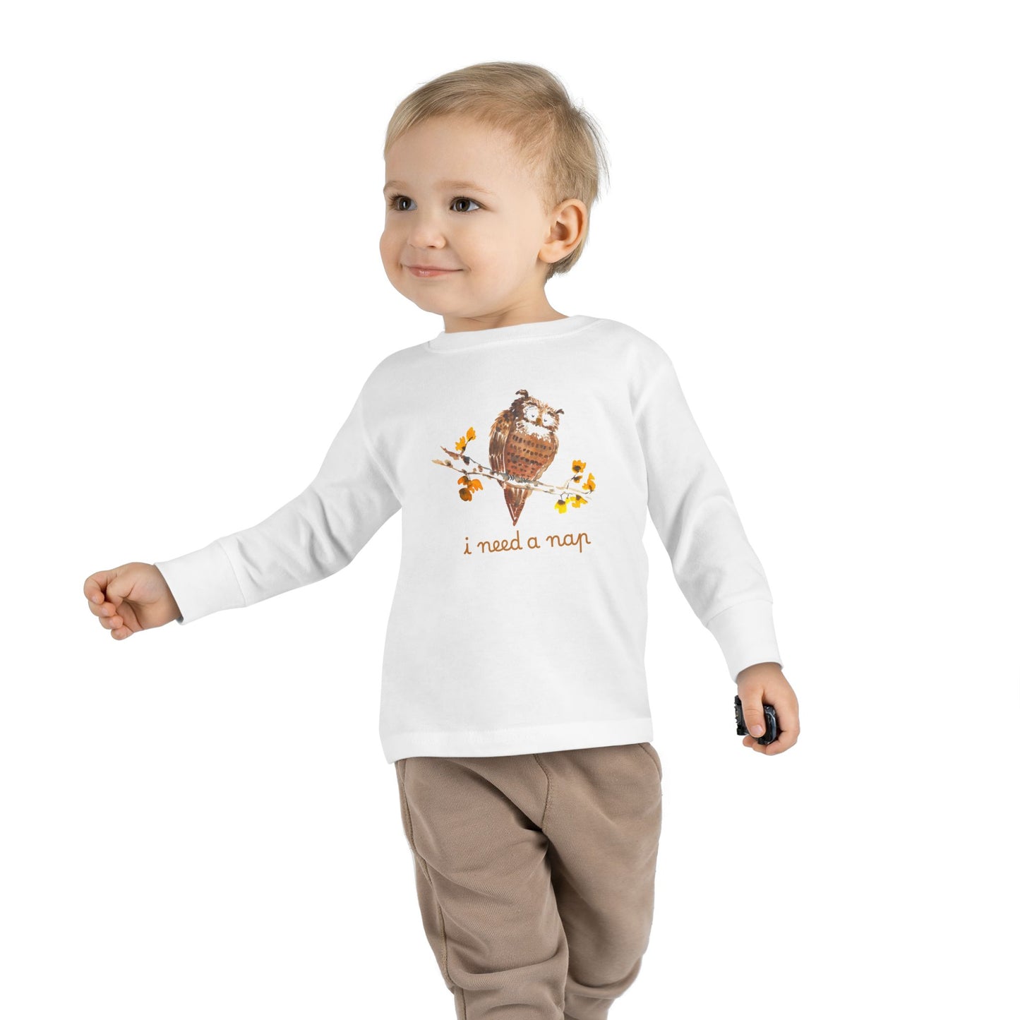 I Need A Nap Toddler Long Sleeve Tee