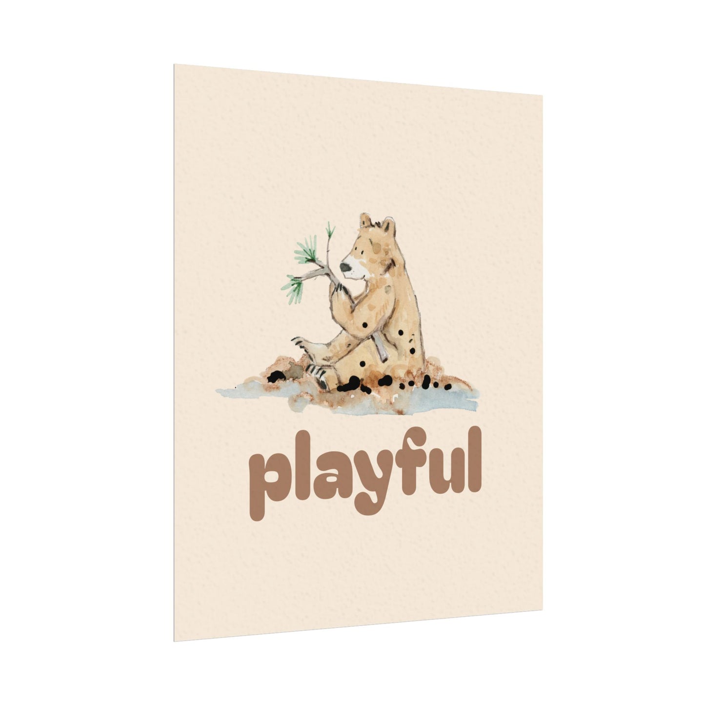 Copy of Playful Watercolor Matte Posters