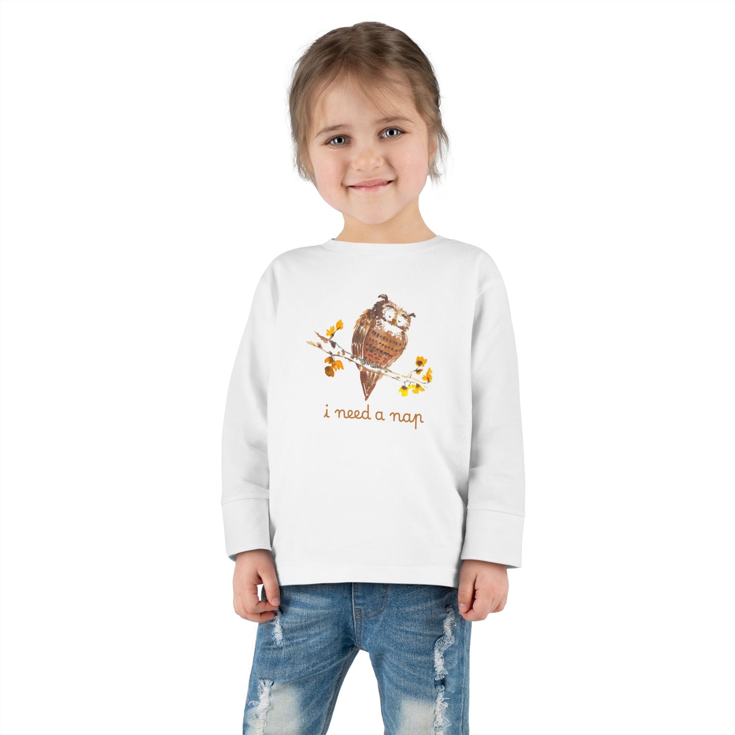 I Need A Nap Toddler Long Sleeve Tee