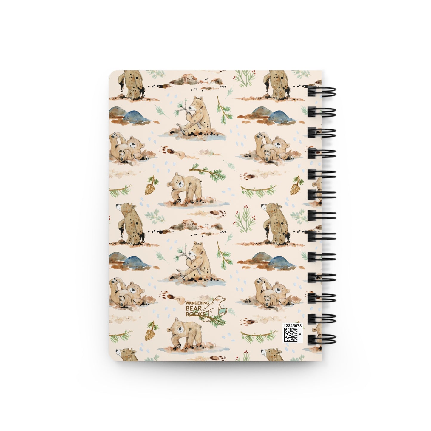 Muddy Bears Spiral Bound Journal