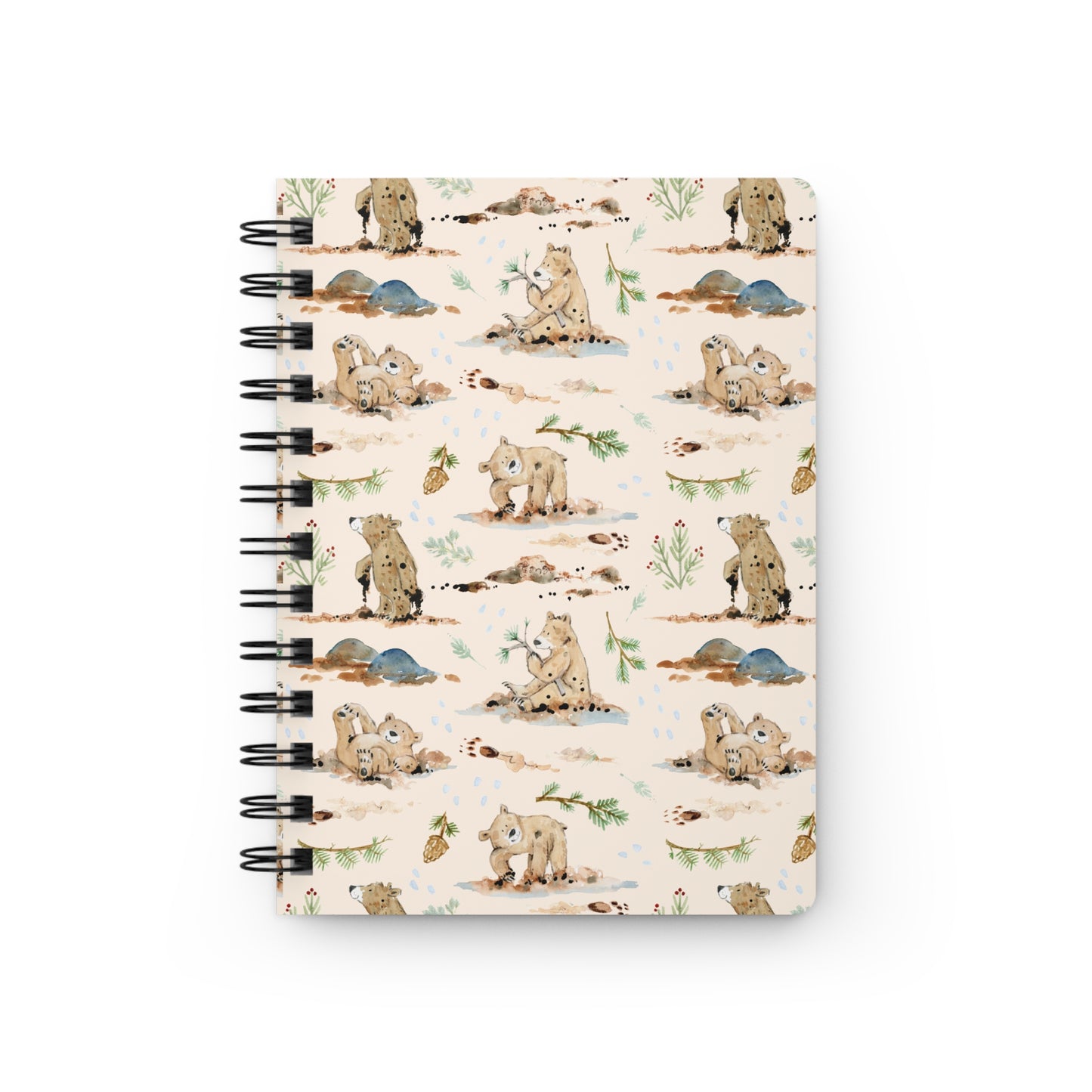 Muddy Bears Spiral Bound Journal