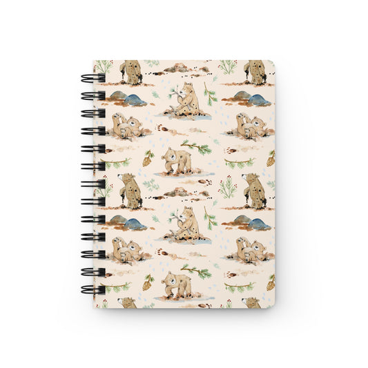 Muddy Bears Spiral Bound Journal