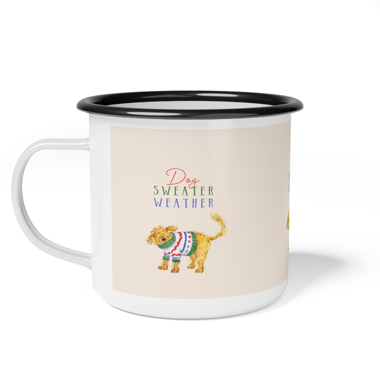 Dog Sweater Weather Camp Cup