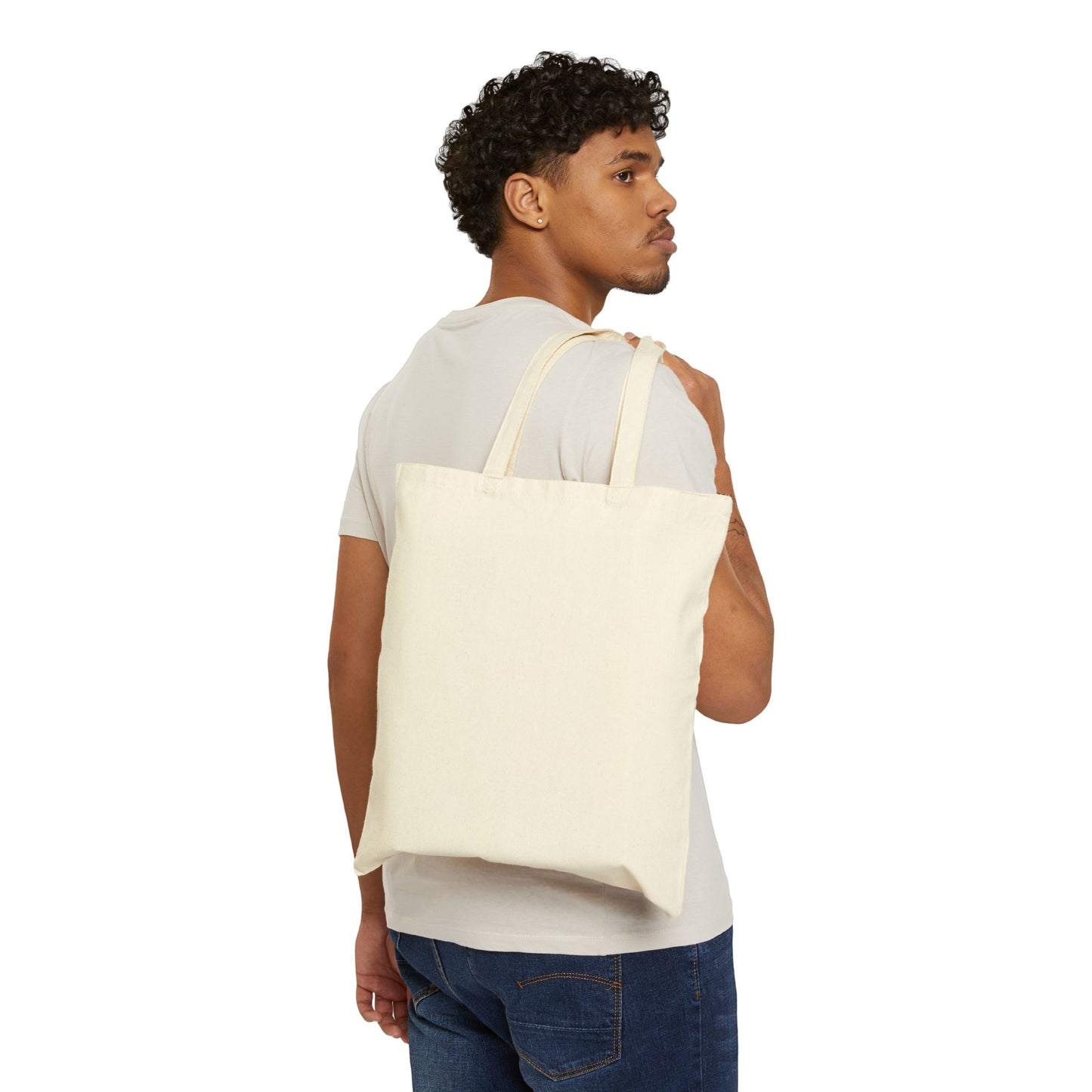 Foxes in Fall  Cotton Canvas Tote Bag