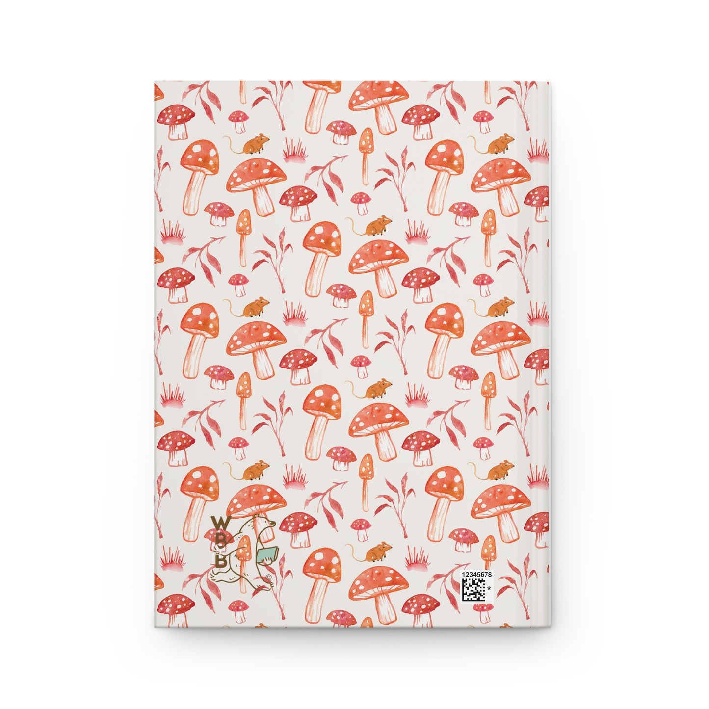 Mouse In A Mushroom Patch Journal