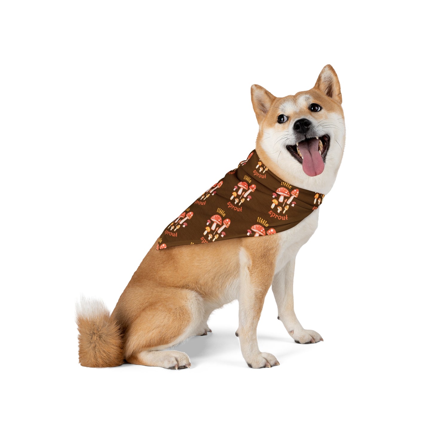 Little Sprout Mushroom Patch Pet Bandana