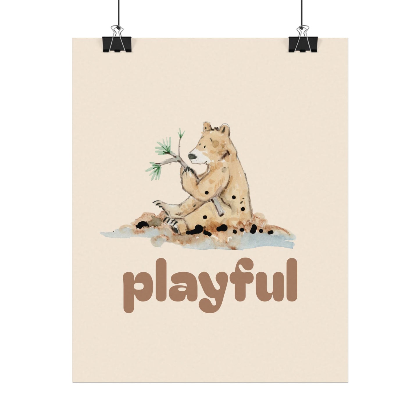 Copy of Playful Watercolor Matte Posters